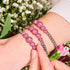 Full Bloom | Bracelet Kikiballa en cascade de cristal